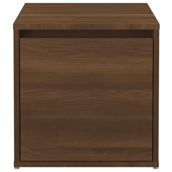 vidaXL Oppbevaringsskap brun eik 40,5x40x40 cm konstruert tre
