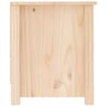 Miniatyrbilde 4 av 10: vidaXL Skoskap 110x38x45,5 cm heltre furu