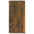 Miniatyrbilde 8 av 11: vidaXL Skohylle røkt eik 60x35x70 cm konstruert tre