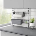 Miniatyrbillede 9 af 9: vidaXL justerbart køkkenstativ aluminium