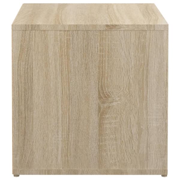 vidaXL opbevaringsskab 40,5x40x40 cm konstrueret træ sonoma-eg