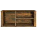 Miniatyrbilde 4 av 8: vidaXL Skoskap røkt eik 100x35x45 cm konstruert tre