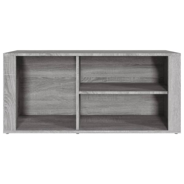 vidaXL skoskab 100x35x45 cm konstrueret træ grå sonoma-eg