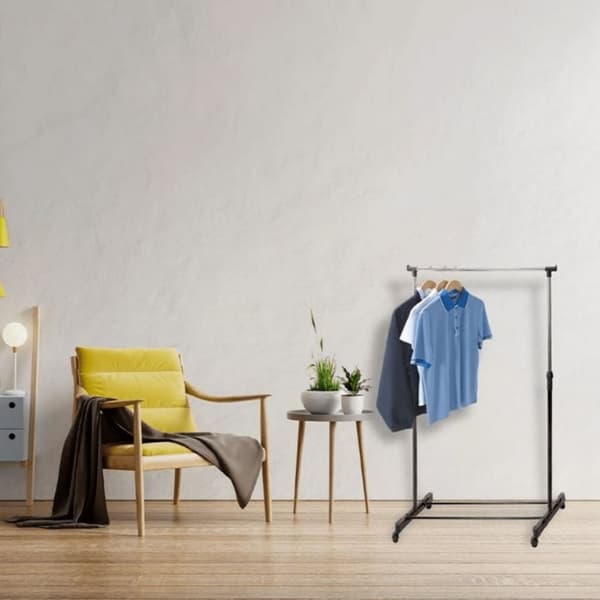 Storage solutions Klädställ med hjul justerbar 80x42x(90-165) cm