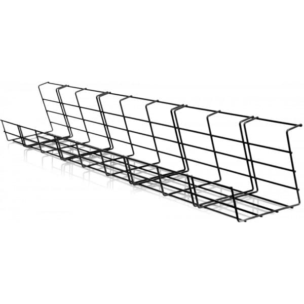 Elfen Cable Basket -johtokori, 72 cm, musta
