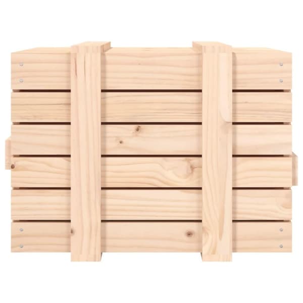 vidaXL Putekasse 58x40,5x42 cm heltre furu