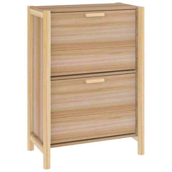 vidaXL Skoskåp 57,5x33x80 cm konstruerat trä