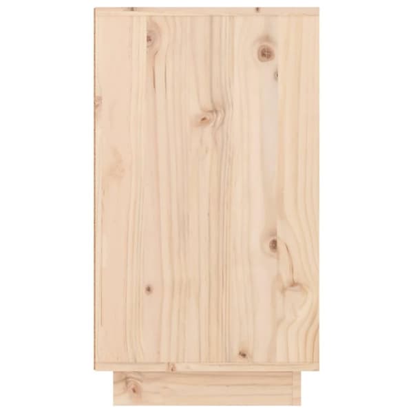 vidaXL Kenkäkaappi 110x34x61 cm täysi mänty