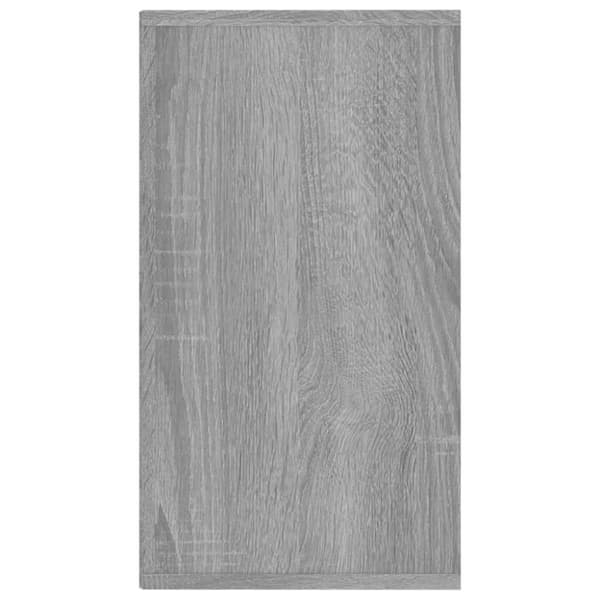 vidaXL skobænk 103x30x54,5 cm konstrueret træ Grå sonoma-eg