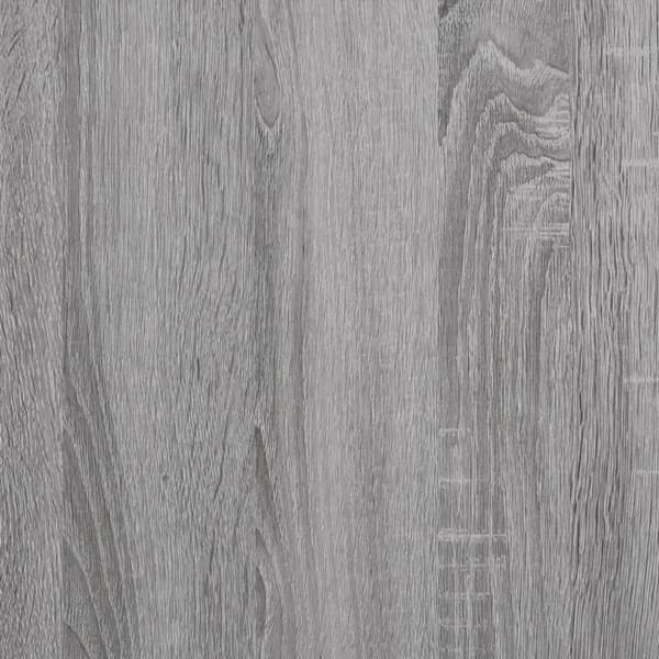 vidaXL skobænk 103x30x54,5 cm konstrueret træ Grå sonoma-eg