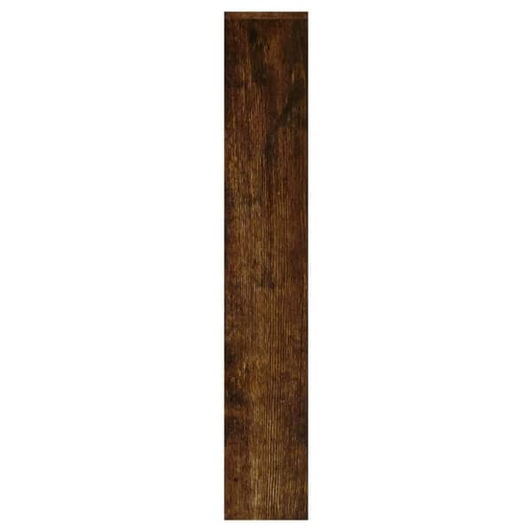 vidaXL Kenkäkaappi peilillä 3-kerroksinen savutammi 63x17x102,5 cm