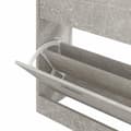 Pikkukuva 6 / 11: vidaXL Kenkäkaappi betoninharmaa 63x24x81 cm tekninen puu