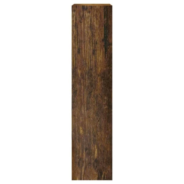vidaXL skoskab 63x24x103 cm konstrueret træ røget egetræsfarve