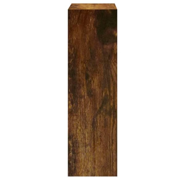 vidaXL skoskab 63x24x81 cm konstrueret træ røget egetræsfarve