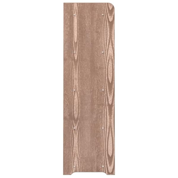 vidaXL skoreol 65x24x81 cm konstrueret træ brun