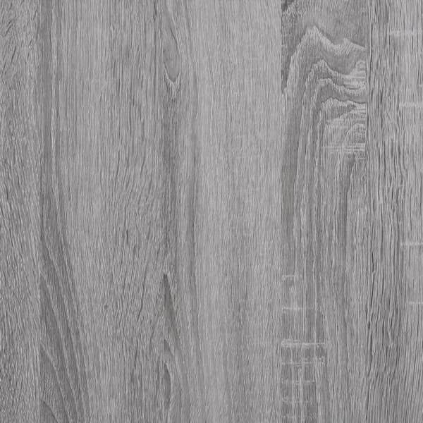 vidaXL Kenkäkaappi harmaa Sonoma 80x35,5x180 cm tekninen puu