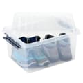 Miniatyrbillede 2 af 2: Sunware Q-Line Opbevaringsboks 36L Transparent/Grå
