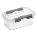 Pikkukuva 1 / 2: Sunware Q-Line Storage Box 0,5L läpinäkyvä/hopea