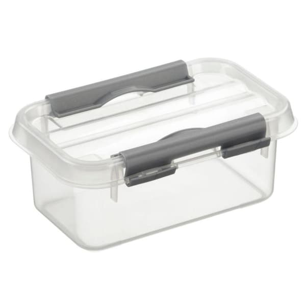 Sunware Q-Line Förvaringsbox 0,5L Transparent/Silver