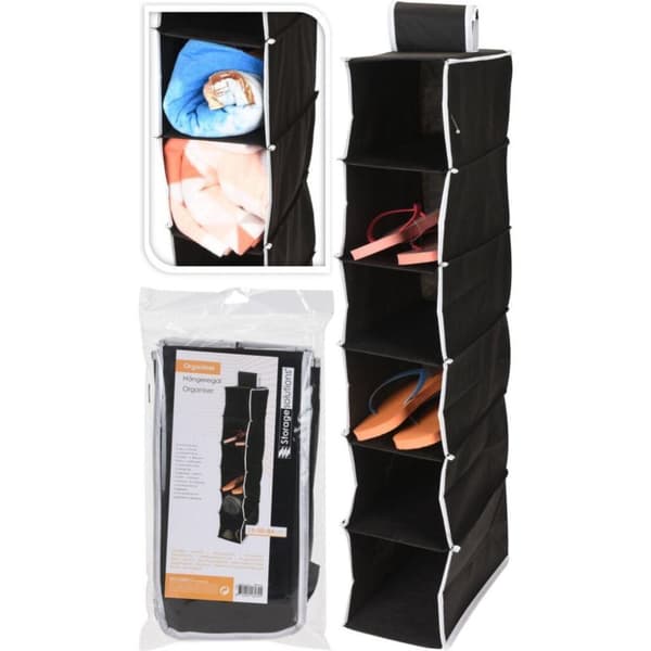 Skab Organizer 15x30x84 cm Sort