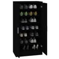 Miniatyrbilde 3 av 11: vidaXL Skoskap svart 55x35x108 cm konstruert tre