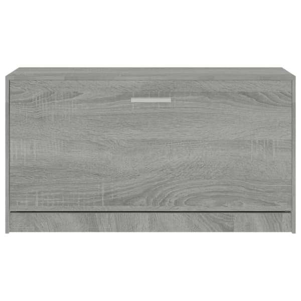 vidaXL skoreol 80x24x45 cm konstrueret træ grå sonoma-eg