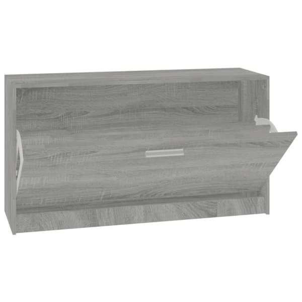 vidaXL skoreol 80x24x45 cm konstrueret træ grå sonoma-eg