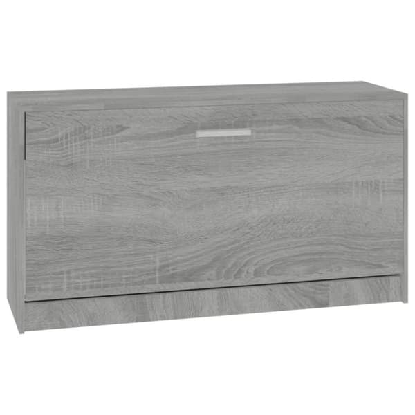vidaXL skoreol 80x24x45 cm konstrueret træ grå sonoma-eg
