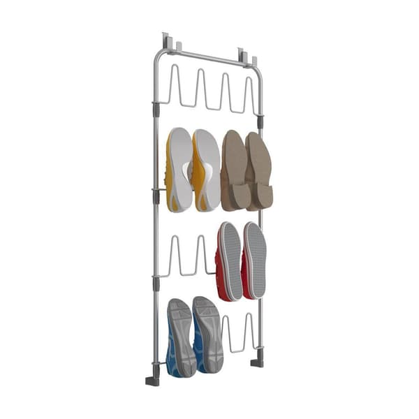 Tomado-Metaltex Tietoja Door Space Saver Shoes@Door Shoe Floor for Door Silverista