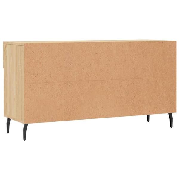 vidaXL skobænk 102x35x55 cm konstrueret træ sonoma-eg