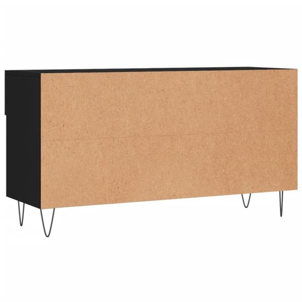 vidaXL Kenkäpenkki musta 102x35x55 cm tekninen puu