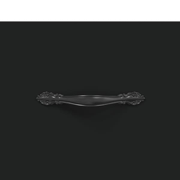 vidaXL Skobenk svart 102x35x55 cm konstruert tre