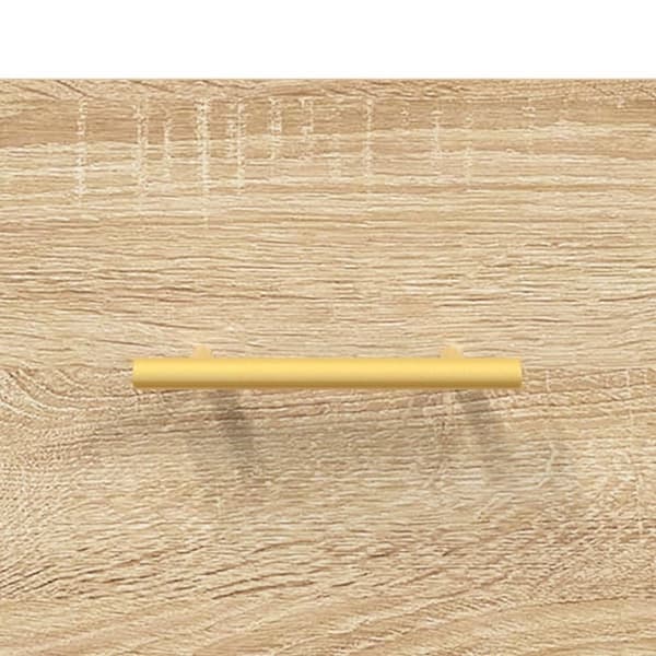 vidaXL Skobänk sonoma-ek 102x35x55 cm konstruerat trä