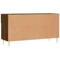 Pikkukuva 8 / 11: vidaXL Kenkäpenkki ruskea tammi 102x35x55 cm tekninen puu