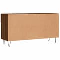 Miniatyrbilde 8 av 11: vidaXL Skobenk brun eik 102x35x55 cm konstruert tre