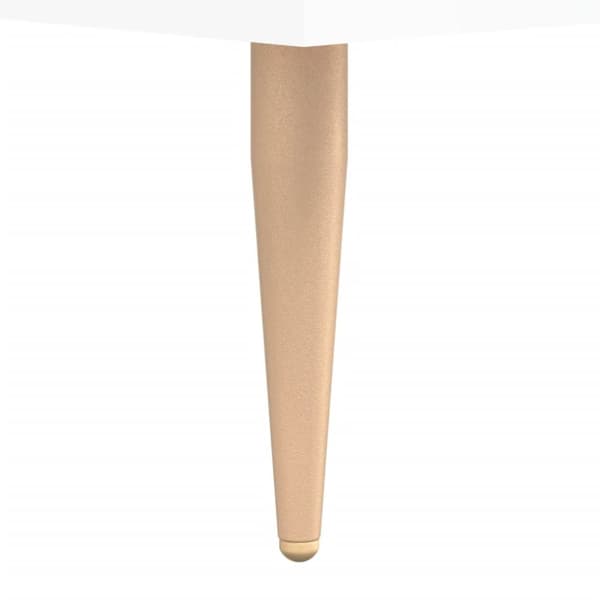 vidaXL Skobenk høyglans hvit 102x35x55 cm konstruert tre