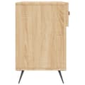 Pikkukuva 7 / 11: vidaXL Kenkäpenkki Sonoma-tammi 102x35x55 cm tekninen puu