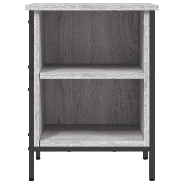 vidaXL skoreol 38x35x50 cm konstrueret træ grå sonoma-eg