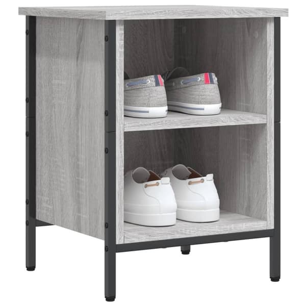 vidaXL skoreol 38x35x50 cm konstrueret træ grå sonoma-eg