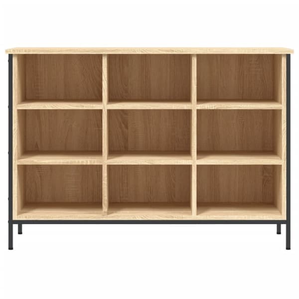 vidaXL skoreol 100x35x70 cm konstrueret træ sonoma-eg