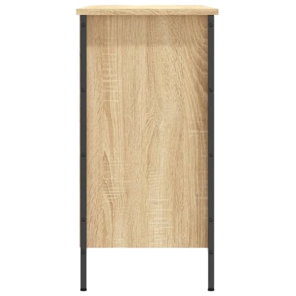 vidaXL skoreol 100x35x70 cm konstrueret træ sonoma-eg