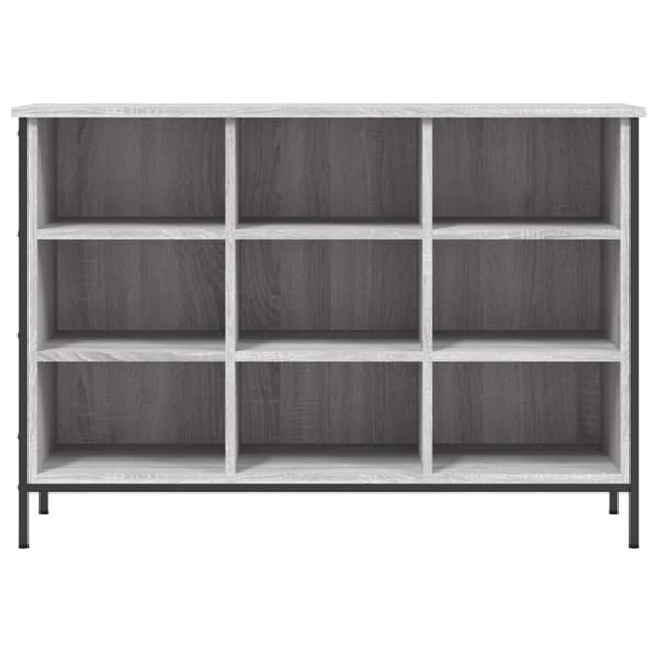 vidaXL skoskab 100x35x70 cm konstrueret træ grå sonoma-eg