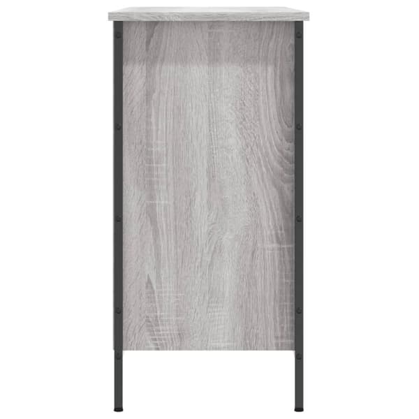 vidaXL skoskab 100x35x70 cm konstrueret træ grå sonoma-eg