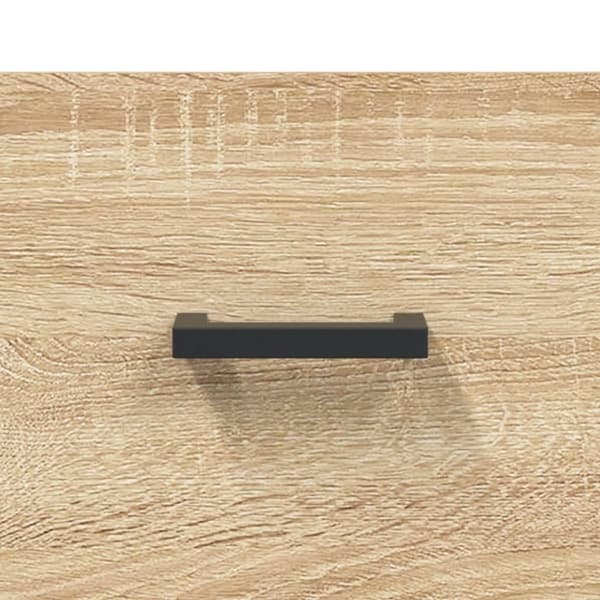 vidaXL Skoskap sonoma eik 102x35x55 cm konstruert tre