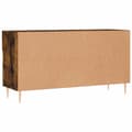 Miniatyrbillede 8 af 11: vidaXL skobænk 102x35x55 cm konstrueret træ røget egetræsfarve