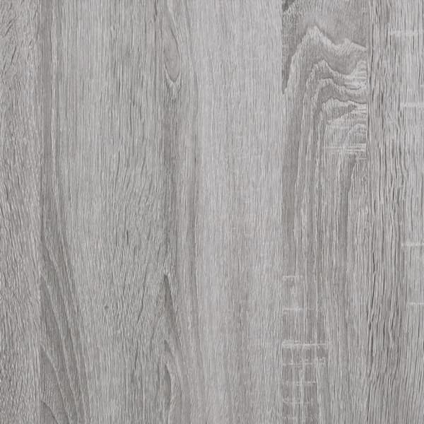 vidaXL Skohylle grå sonoma 69x35x50 cm konstruert tre