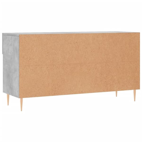 vidaXL Kenkäpenkki betoninharmaa 102x35x55 cm tekninen puu