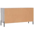 Pikkukuva 8 / 11: vidaXL Kenkäpenkki harmaa Sonoma 102x35x55 cm tekninen puu