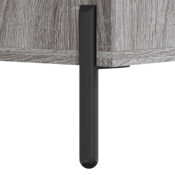 vidaXL Kenkäpenkki harmaa Sonoma 102x35x55 cm tekninen puu