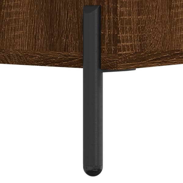 vidaXL Kenkäpenkki ruskea tammi 102x35x55 cm tekninen puu